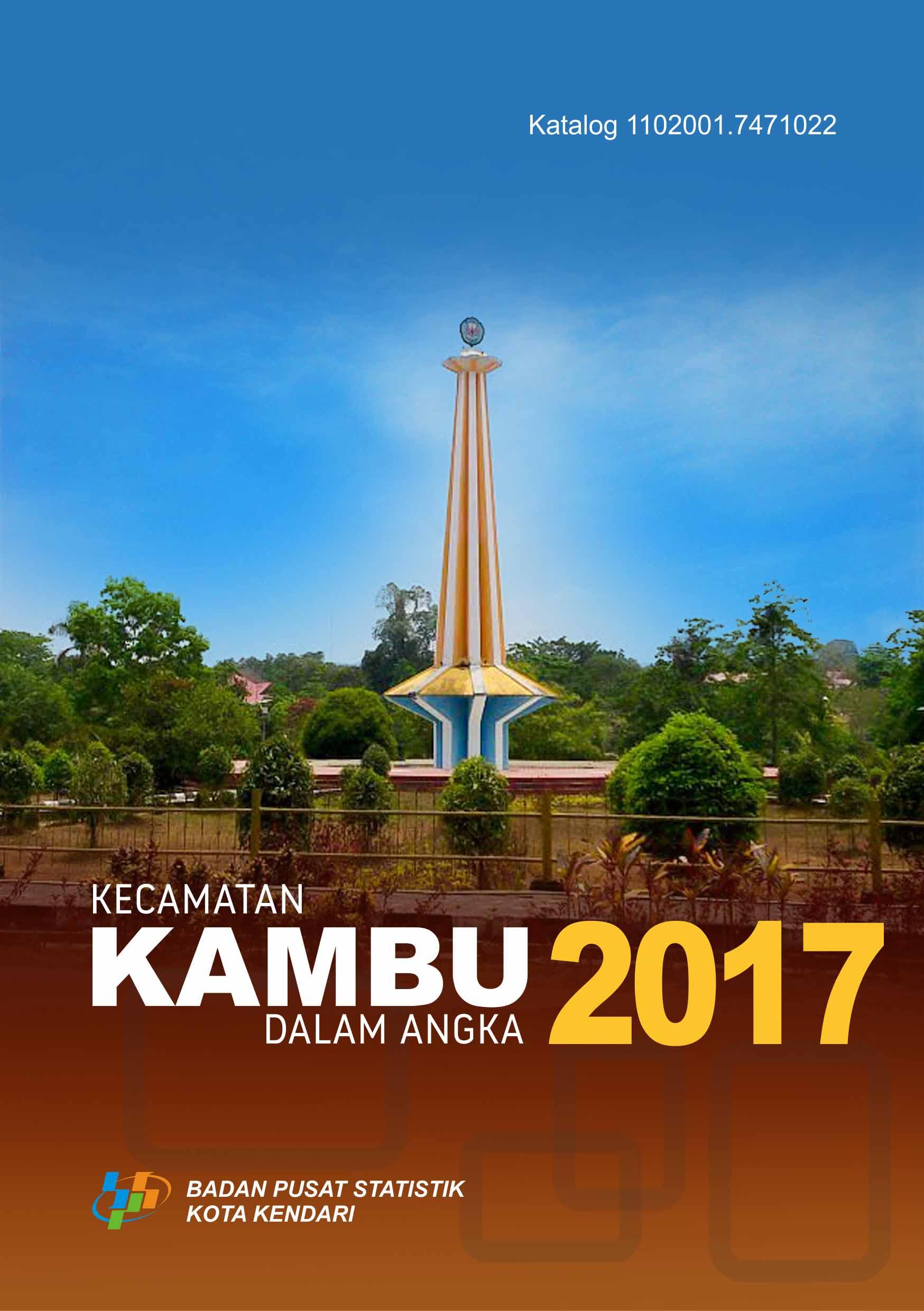 Kecamatan Kambu Dalam Angka 2017