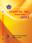 Kecamatan Abeli Dalam Angka 2012