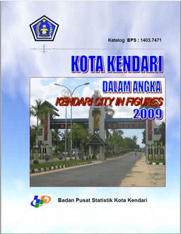 Kendari City In Figures 2009