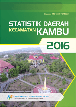 Statistik Daerah Kecamatan Kambu 2016