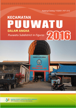 Kecamatan Puuwatu Dalam Angka 2016