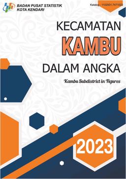 Kambu Subdistrict In Figures 2023