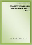 Statistik Daerah Kecamatan Abeli 2011