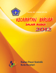 Kecamatan Baruga Dalam Angka 2012